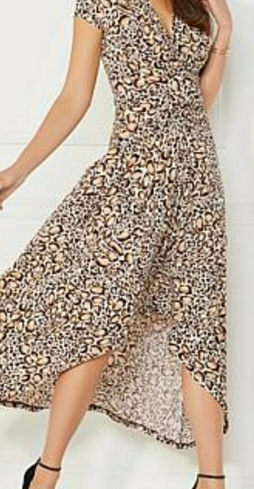 Maxi Dress with Hi-Low hem